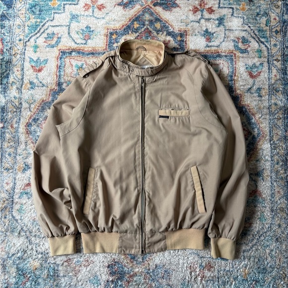 Vintage 80s Rally Express Zip-up Light Jacket Medium - Picture 1 of 8